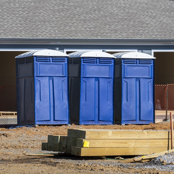 how do you dispose of waste after the portable restrooms have been emptied in Chase LA